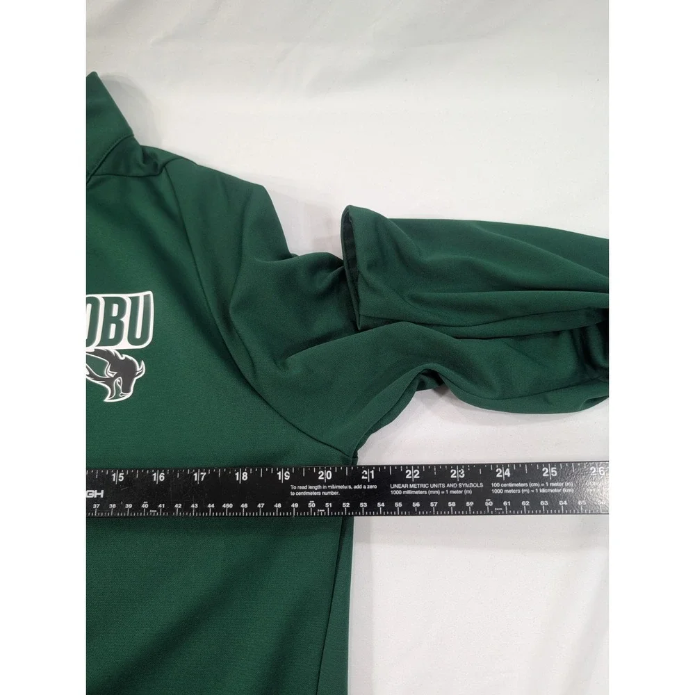 Oklahoma Baptist Bison Nike Epic Knit Training Zip‎ Jacket Green M OBU